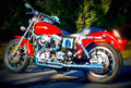 Harley Davidson 1340 Low Rider FXSB 1982 3 motorbike A4 Photo Print