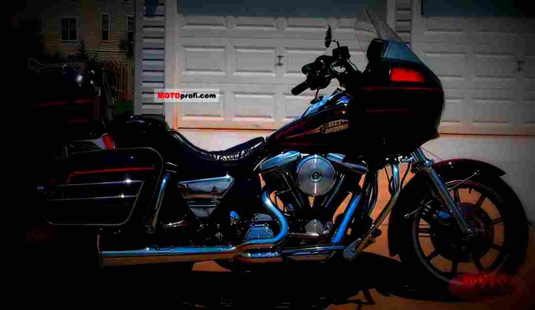 Harley Davidson 1340 Low Rider FXSB 1984 4 motorbike A4 Photo Print