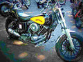 Harley Davidson 1340 Low Rider Sport 1993 4 motorbike A4 Photo Print