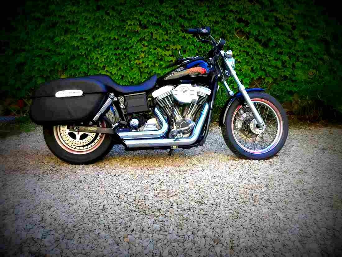 Harley Davidson 1340 Softail Custom 1995 6 motorbike A4 Photo Print