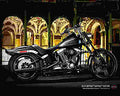 Harley Davidson 1340 Softail Custom FXSTC 1988 2 motorbike A4 Photo Print