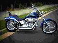 Harley Davidson 1340 Softail Springer 1994 1 motorbike A4 Photo Print