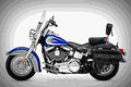 Harley Davidson 1340 Softail Springer 1994 4 motorbike A4 Photo Print