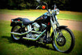 Harley Davidson 1340 Softail Springer 1995 2 motorbike A4 Photo Print