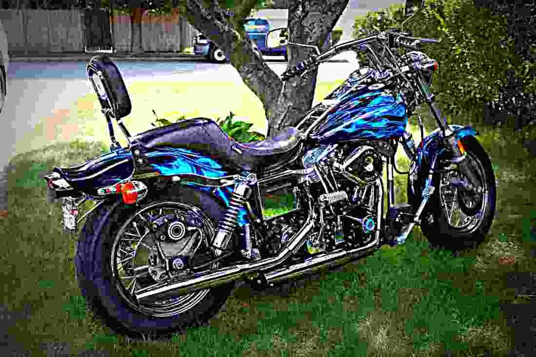 Harley Davidson 1340 Sturgis FXB 1981 6 motorbike A4 Photo Print