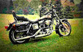 Harley Davidson 1340 Sturgis FXB 1982 3 motorbike A4 Photo Print