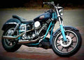 Harley Davidson 1340 Super Glide 1994 1 motorbike A4 Photo Print