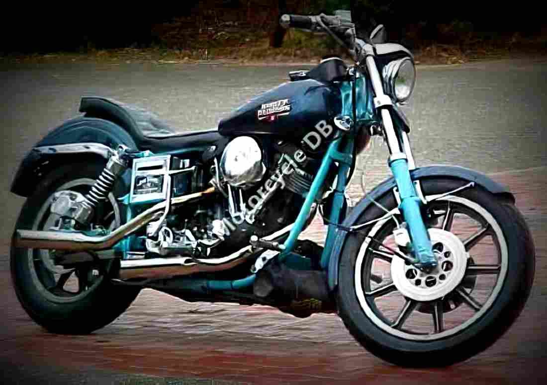 Harley Davidson 1340 Super Glide 1994 1 motorbike A4 Photo Print