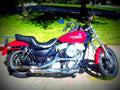 Harley Davidson 1340 Super Glide FXR 1990 5 motorbike A4 Photo Print