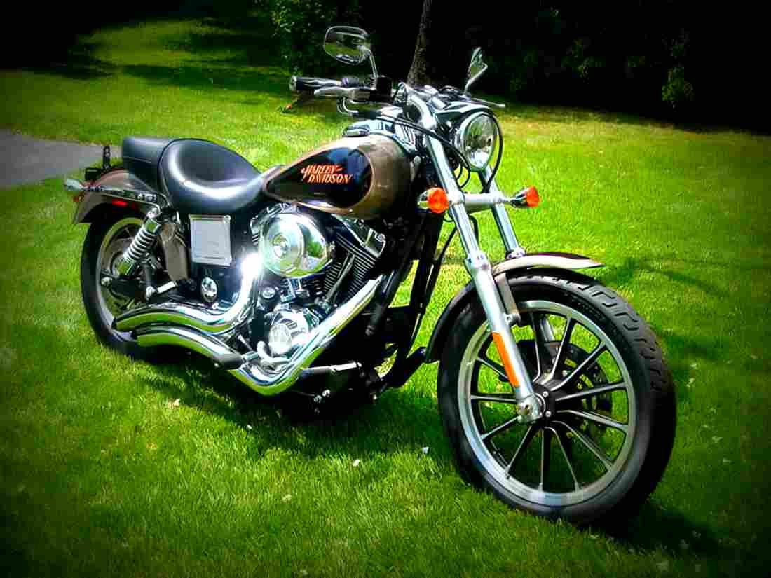 Harley Davidson 1340 Super Glide FXR 1990 6 motorbike A4 Photo Print