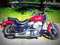 Harley Davidson 1340 Super Glide FXR 1991 5 motorbike A4 Photo Print