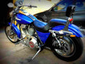 Harley Davidson 1340 Super Glide FXR (reduced effect) 1988 1 motorbike A4 Photo Print