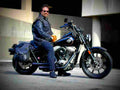 Harley Davidson 1340 Super Glide FXR (reduced effect) 1988 4 motorbike A4 Photo Print