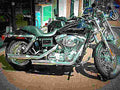 Harley Davidson 1340 Super Glide FXR (reduced effect) 1988 5 motorbike A4 Photo Print
