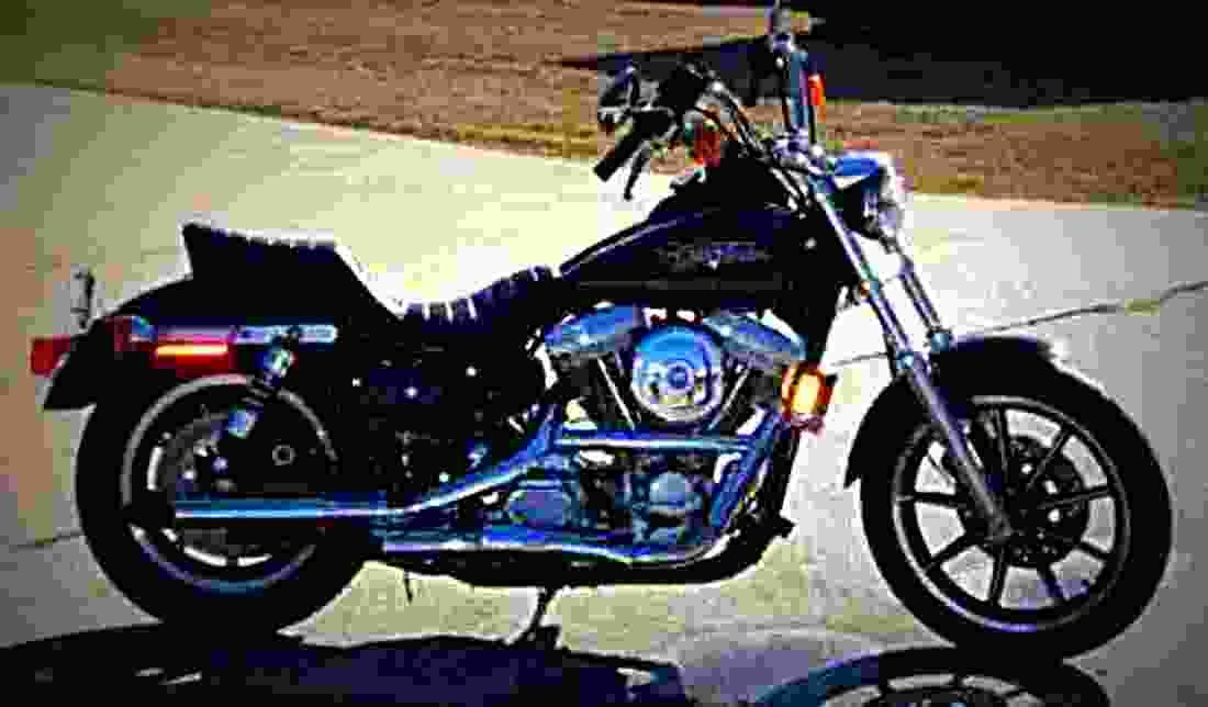 Harley Davidson 1340 Super Glide II FXR 1982 1 motorbike A4 Photo Print