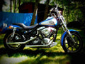 Harley Davidson 1340 Super Glide II FXR 1982 3 motorbike A4 Photo Print