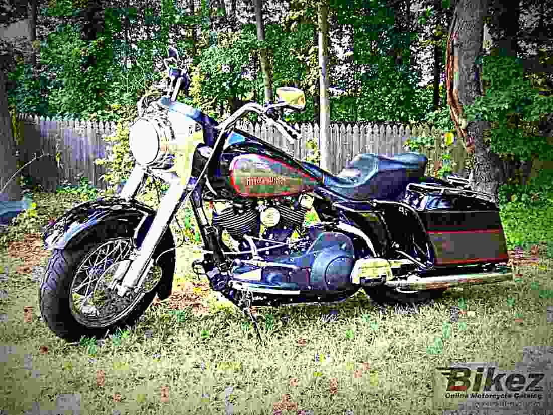 Harley Davidson 1340 Tour Glide FLT 1981 5 motorbike A4 Photo Print
