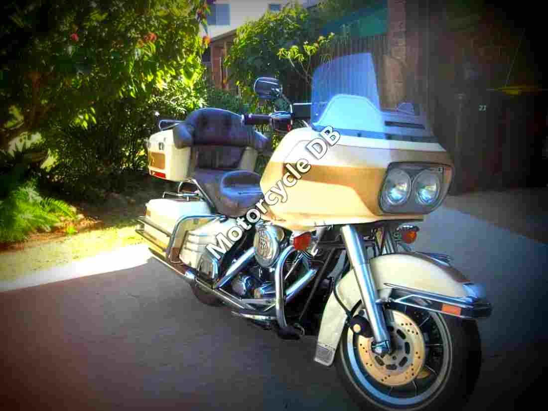 Harley Davidson 1340 Tour Glide Ultra Classic 1989 4 motorbike A4 Photo Print