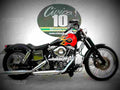 Harley Davidson 1340 Wide Glide FXWG 1981 1 motorbike A4 Photo Print
