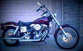 Harley Davidson 1340 Wide Glide FXWG 1984 2 motorbike A4 Photo Print