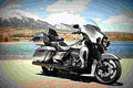 Harley Davidson CVO Limited 2019 1 motorbike A4 Photo Print