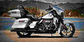 Harley Davidson CVO Limited 2019 4 motorbike A4 Photo Print