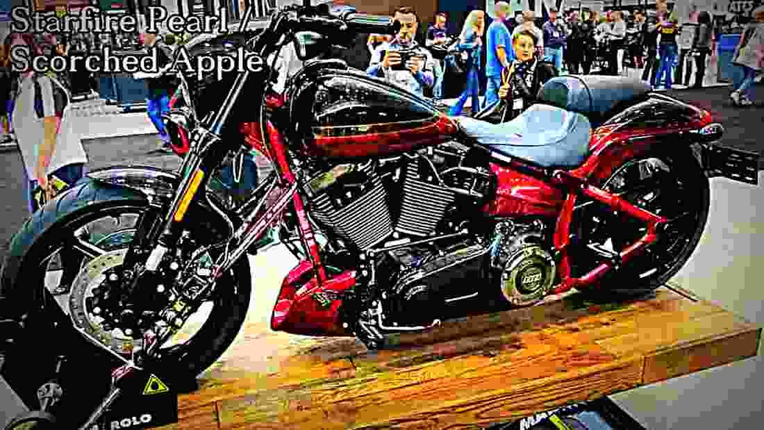 Harley Davidson CVO Pro Street Breakout 2017 4 motorbike A4 Photo Print