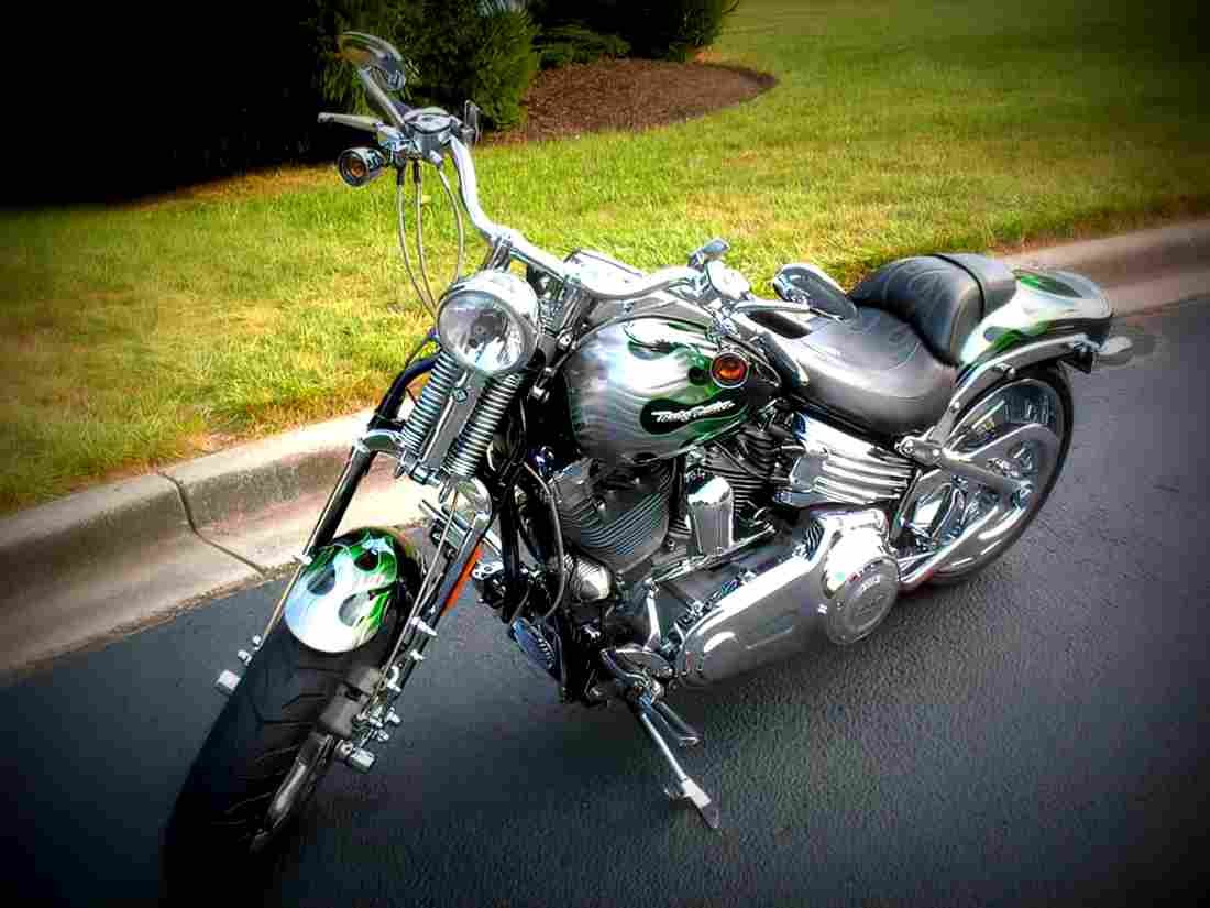 Harley Davidson CVO Road Glide Ultra 1800cc 5 motorbike A4 Photo Print