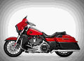 Harley Davidson CVO Street Glide 2018 2 motorbike A4 Photo Print