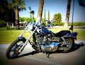 Harley Davidson Dyna Glide Convertible 1998 2 motorbike A4 Photo Print