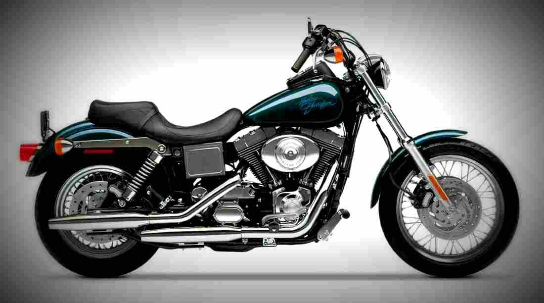 Harley Davidson Dyna Low Rider 1999 2 motorbike A4 Photo Print