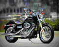 Harley Davidson Dyna Low Rider 2001 3 motorbike A4 Photo Print