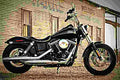 Harley Davidson Dyna Street Bob 2017 1 motorbike A4 Photo Print