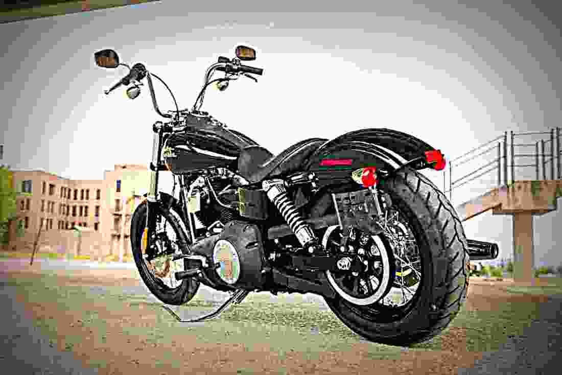 Harley Davidson Dyna Street Bob 2017 4 motorbike A4 Photo Print