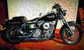 Harley Davidson Dyna Super Glide 1997 4 motorbike A4 Photo Print
