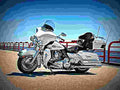 Harley Davidson Electra Glide Ultra Classic 1991 1 motorbike A4 Photo Print