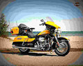 Harley Davidson Electra Glide Ultra Classic 1997 1 motorbike A4 Photo Print