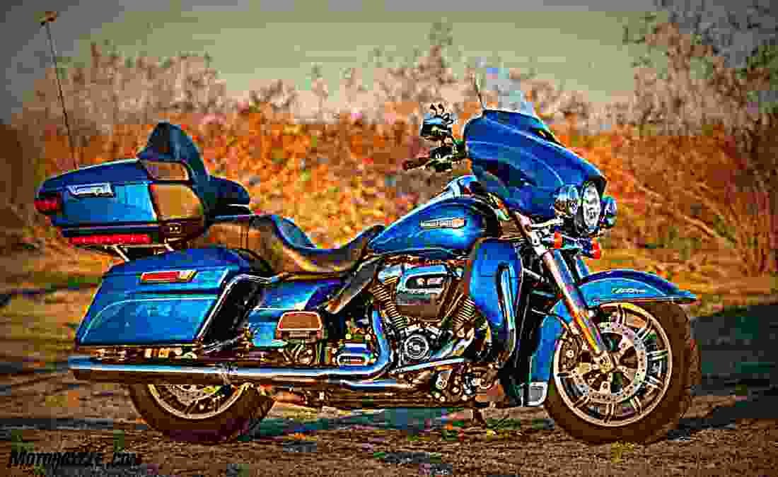Harley Davidson Electra Glide Ultra Classic 2017 3 motorbike A4 Photo Print