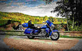 Harley Davidson Electra Glide Ultra Classic 2017 4 motorbike A4 Photo Print