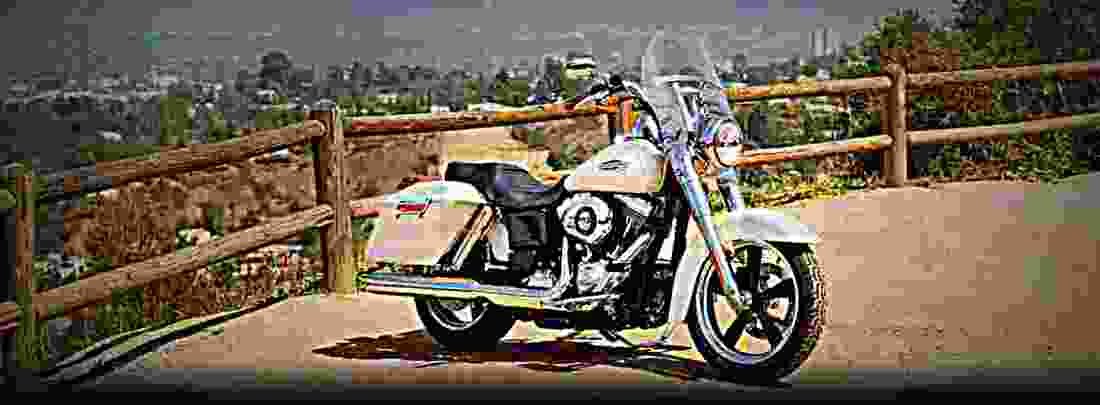 Harley Davidson FLD Switchback 1700cc 1 motorbike A4 Photo Print