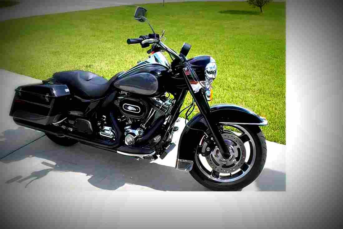 Harley Davidson FLHP Road King FLHP Road King 2 motorbike A4 Photo Print