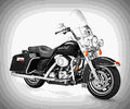 Harley Davidson FLHR ROAD KING FLHR ROAD KING 4 motorbike A4 Photo Print