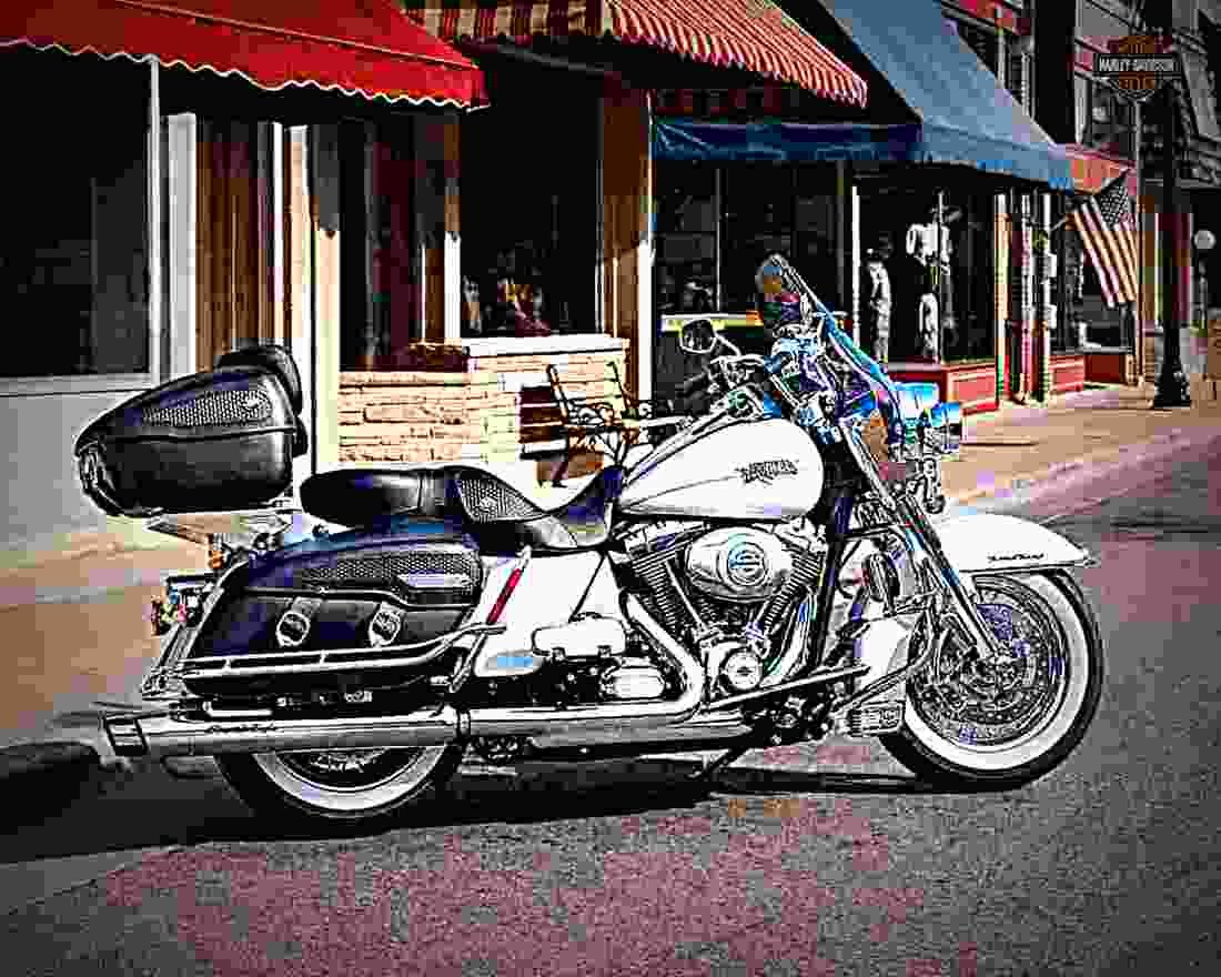 Harley Davidson FLHRC ROAD KING CLASSIC FLHRC ROAD KING CLASSIC 6 motorbike A4 Photo Print