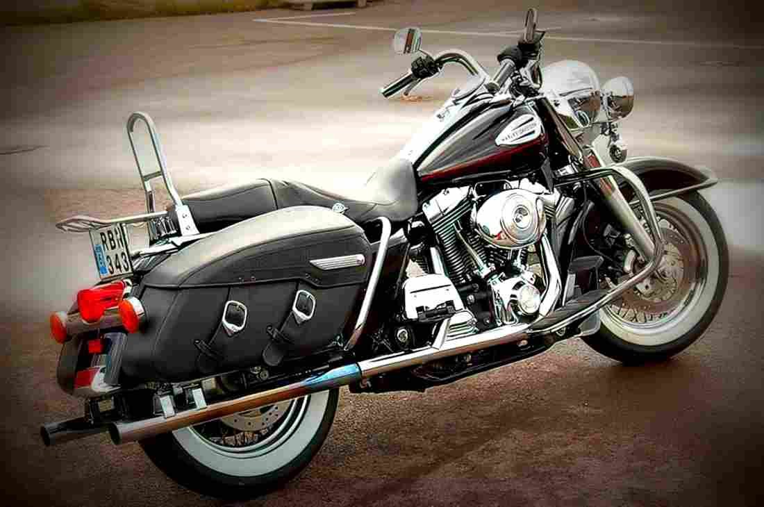 Harley Davidson FLHRCI Road King Classic 2000 5 motorbike A4 Photo Print