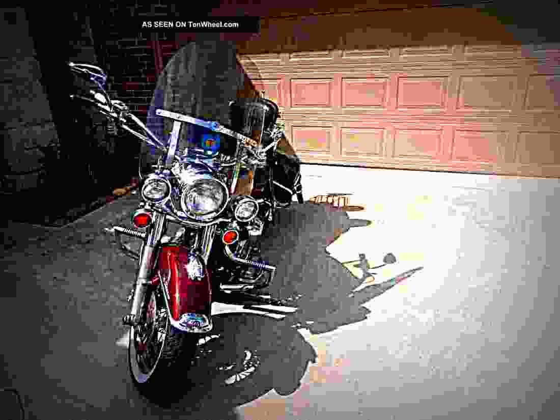 Harley Davidson FLHRCI Road King Classic 2003 6 motorbike A4 Photo Print