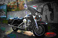 Harley Davidson FLHT Electra Glide Standard 1999 6 motorbike A4 Photo Print