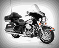 Harley Davidson FLHTC Electra Glide Classic 2003 2 motorbike A4 Photo Print
