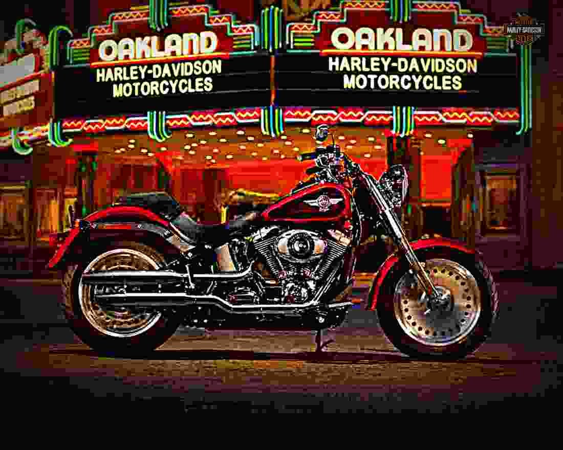 Harley Davidson FLSTF FAT BOY FLSTF FAT BOY 2 motorbike A4 Photo Print