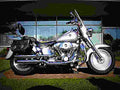 Harley Davidson FLSTFI Fat Boy 2004 4 motorbike A4 Photo Print
