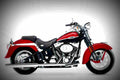 Harley Davidson FLSTS Heritage Springer 2003 1 motorbike A4 Photo Print